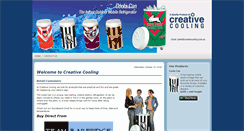 Desktop Screenshot of creativecooling.com.au